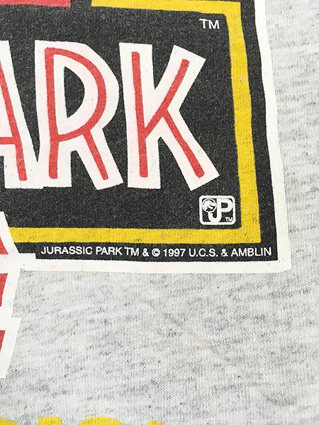 古着 90s USA製 JURASSIC PARK THE RIDE ジュラシックパーク 恐竜