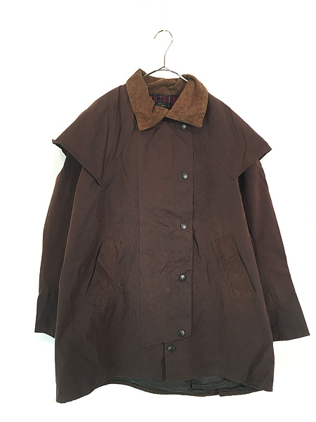 古着 90s- New Zealand製 Barbour × Backhouse 名作 オイルド ワックス
