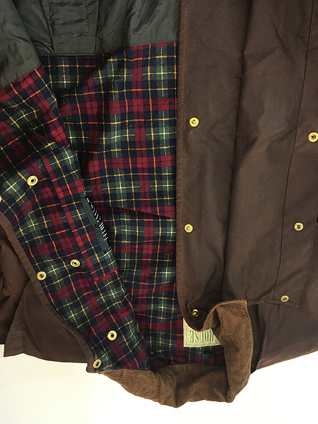 古着 90s- New Zealand製 Barbour × Backhouse 名作 オイルド ワックス