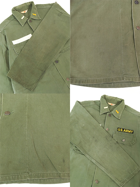 古着 50s 米軍 US ARMY 「FRUIT OF THE LOOM」 13スター ボタン 100 