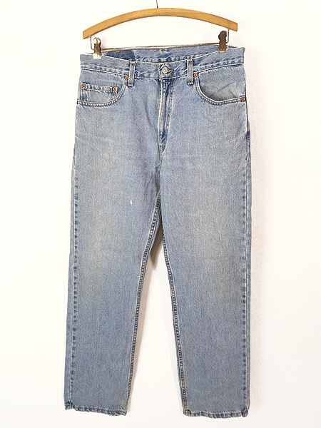 古着 00s USA製 Levi's 505-4834 アイスブルー デニム パンツ ジーンズ