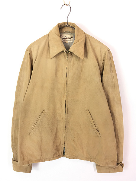 古着 40-50s Lakeland 「Cravenette」 コットン ギャバジン スポーツ 
