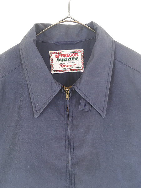古着 60s USA製 McGREGOR 「Scotchgard Drizzler」 防水 ドリズラー