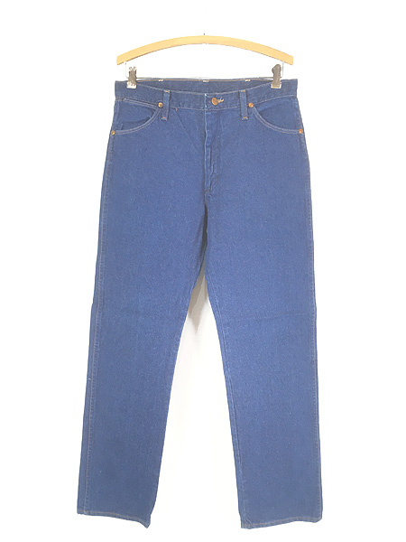 古着 90s USA製 Wrangler 13MWZPW 真紺 ブルー デニム パンツ ジーンズ