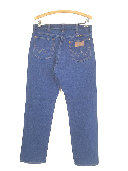 古着 90s USA製 Wrangler 13MWZPW 真紺 ブルー デニム パンツ ジーンズ
