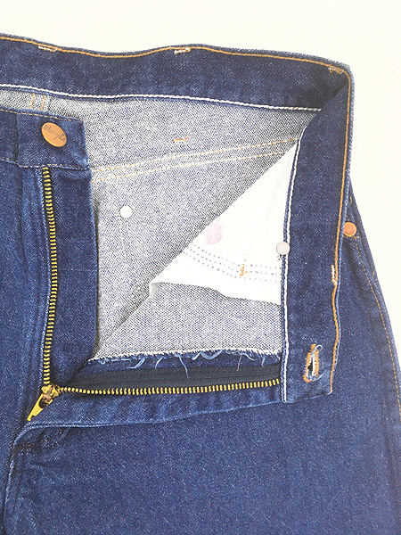 古着 90s USA製 Wrangler 13MWZPW 真紺 ブルー デニム パンツ ジーンズ