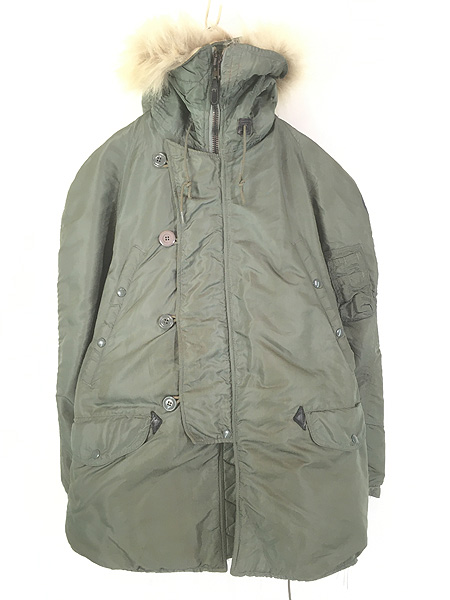 古着 60s 米軍 USAF N-3B 6279F コヨーテ ファー ミリタリー 防寒