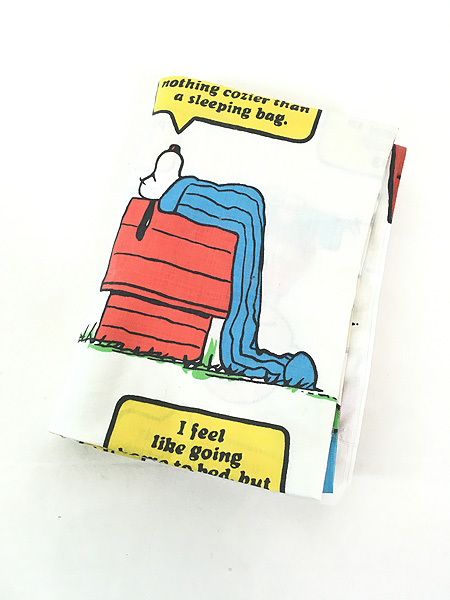 雑貨 古着 70s Snoopy スヌーピーと仲間たち 「sleep」 キャラクター