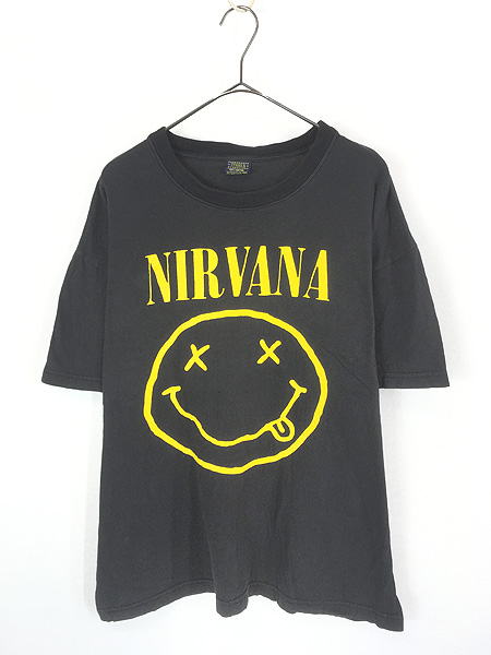 古着 00s NIRVANA スマイル スマイリー フェイス グランジ ロック