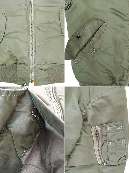 70年代～Concord MA-1 8279E フライトジャケット 70's USAF MA-1 8279E FLIGHT JACKET SIZE M 70年代 米軍 フライト