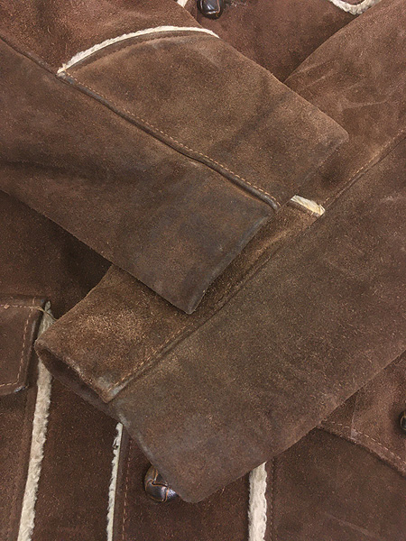 古着 80s USA製 Schott Western ウエスタン ヨーク 本革 スエード