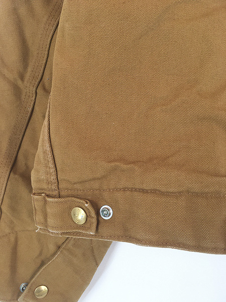 古着 00s Carhartt 裏地 ストライプ ブランケット BRN ブラウン ダック