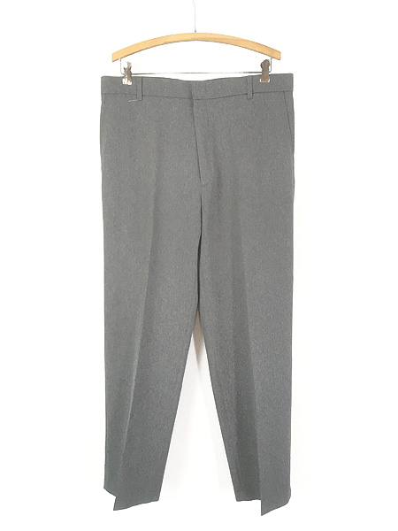 古着　90s　LEVIS　リーバイス　アクションスラックス　35×29 古着 90s Levi's Action Slacks ノータック グレー スラックス パンツ