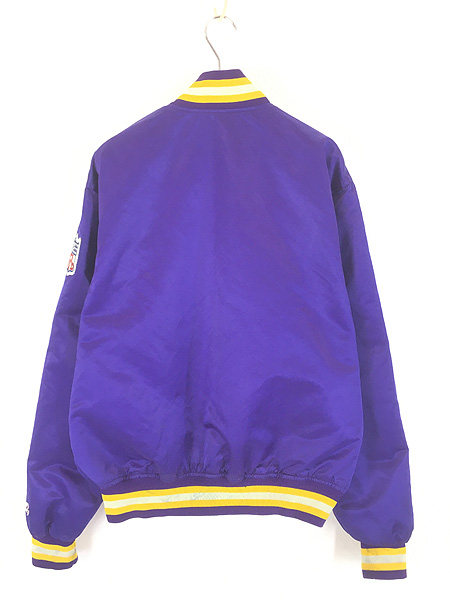 古着 80s USA製 STARTER NFL Minnesota Vikings バイキングス 光沢