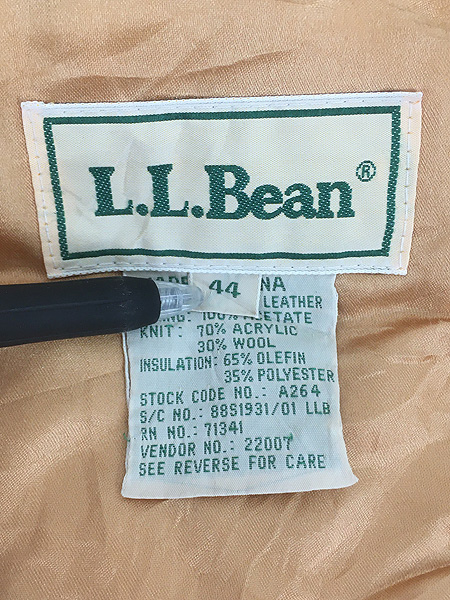 80s LLbean スエードジャケット 70s 70年代 80s 80年代 エルエルビーン アメリカ製 レザージャケット