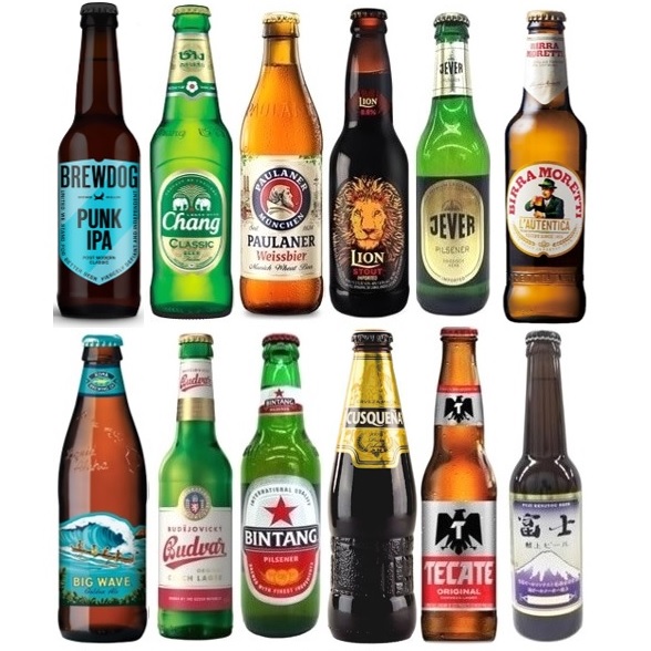 ギフト箱入り】 ＜当店限定！＞ 送料無料 世界のビール 12本セット