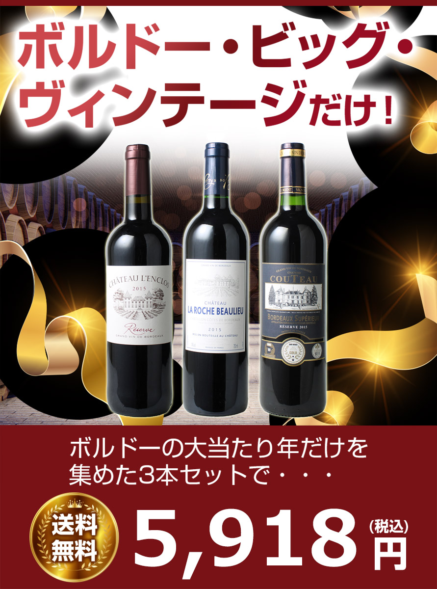 日本ワイン3本セット(希少品) X JAPAN 3000本限定 15周年記念ワインセット