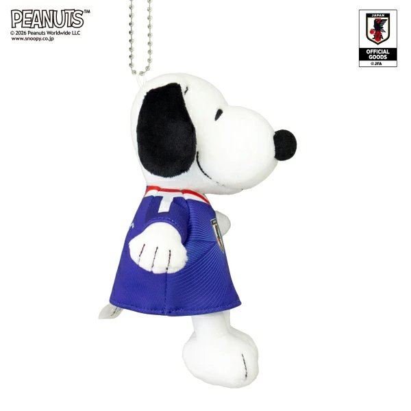 SNOOPY（スヌーピー） サッカー日本代表 MC キーホルダー 吉徳