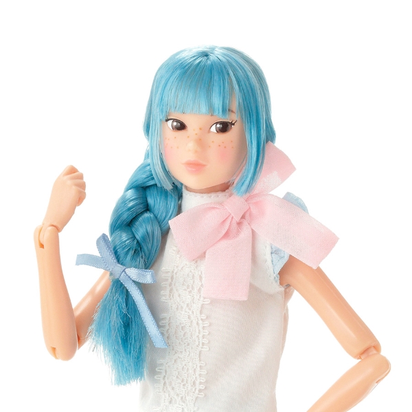 【あす楽対応】 【即納】momoko セキグチ DOLL 221936 Blue ベビチッチアイドル ピンズ・ピンバッジ・缶バッジ