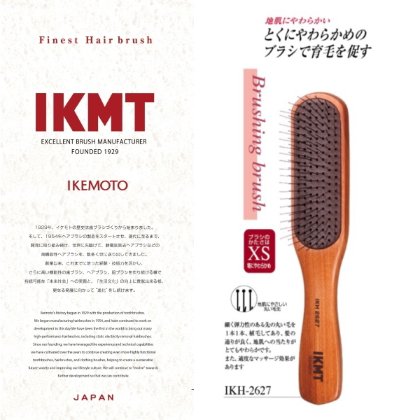 池本刷子工業 育毛ブラッシングブラシ IKH2627 L 池本ブラシ 池本刷子