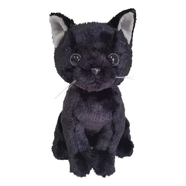 【即納】猫のぬいぐるみ プレミアムキティ クロネコ 53080 ベストエバージャパン 黒猫 くろねこ 黒ねこ ねこ 子猫 ぬいぐるみ もふもふ  ふわふわ かわいい