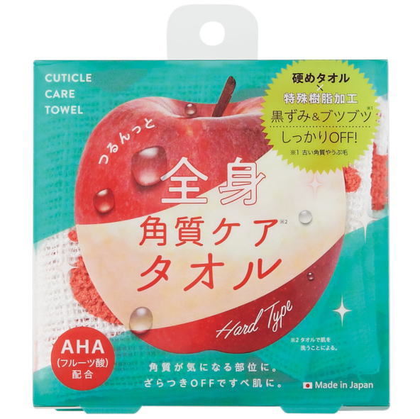 COGIT 在庫あり つるんっと全身角質ケアタオル AHA フルーツ酸