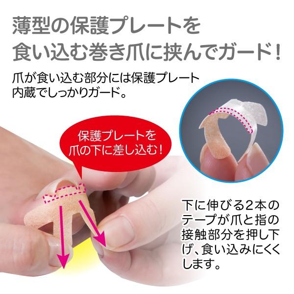在庫あり 簡単貼るだけ Dr.巻き爪テープ&巻き爪食い込みガードテープ