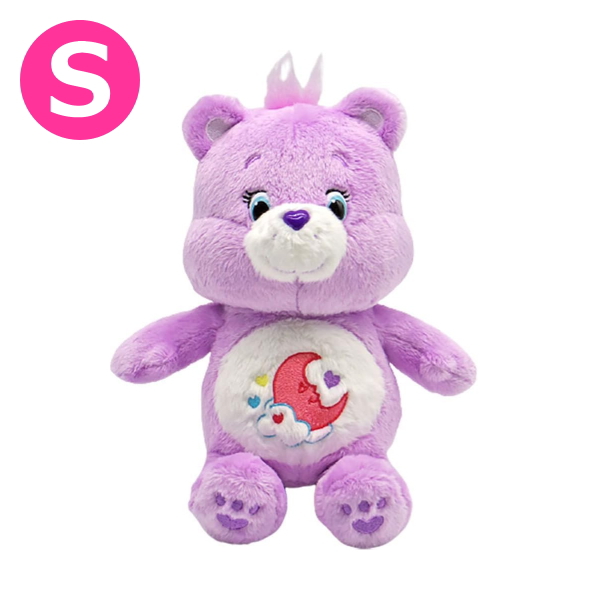 ケアベア ソフトぬいぐるみ S スイートドリームベア ラベンダー