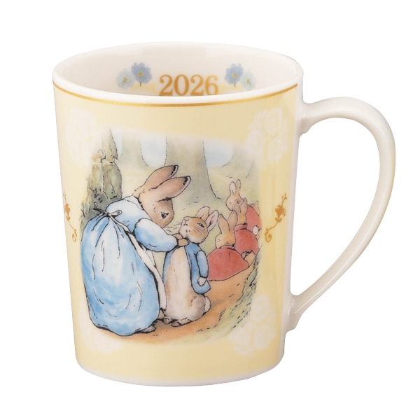 山加商店 【即納】ピーターラビット 2026年 イヤーズマグ マグカップ