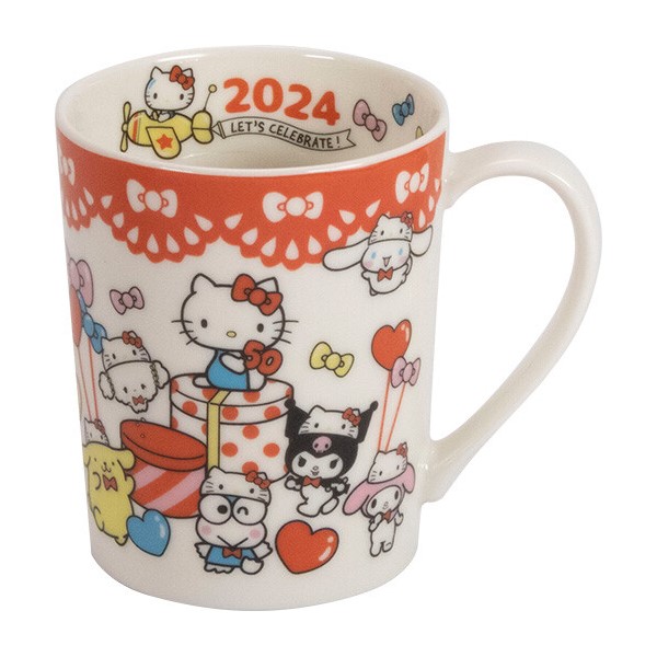 即納】SANRIO サンリオ 2024年 イヤーズマグ 山加商店 SAN2024-11