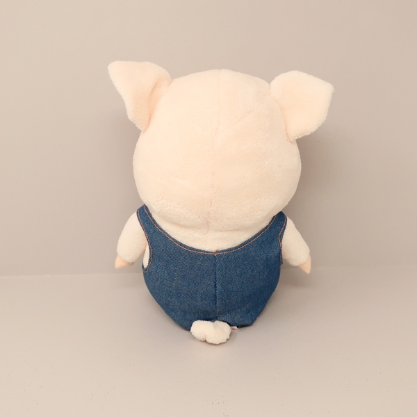 在庫あり ぷーとん おでかけぬいぐるみ M デニム 座高22cm 内藤