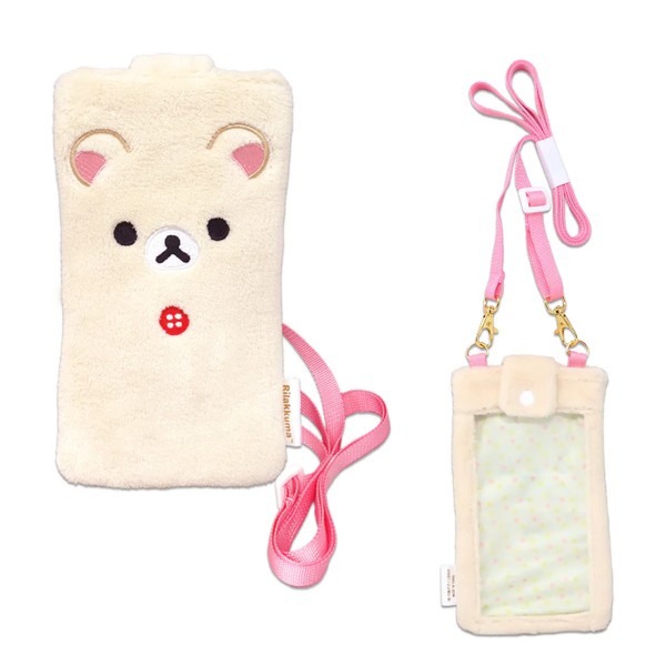 Rilakkuma モフモフスマホポーチ コリラックマ 内藤デザイン研究所