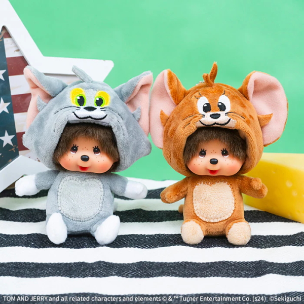 セキグチ 在庫あり トムとジェリー×モンチッチ トムモンチッチ 顔でか