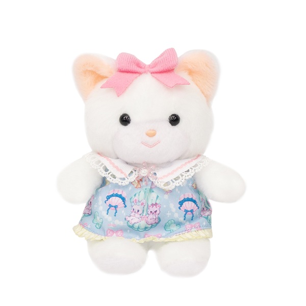 SWIMMER×レトロmini クリーミーねこ 専用ポーチセット 吉徳 15cm ねこ