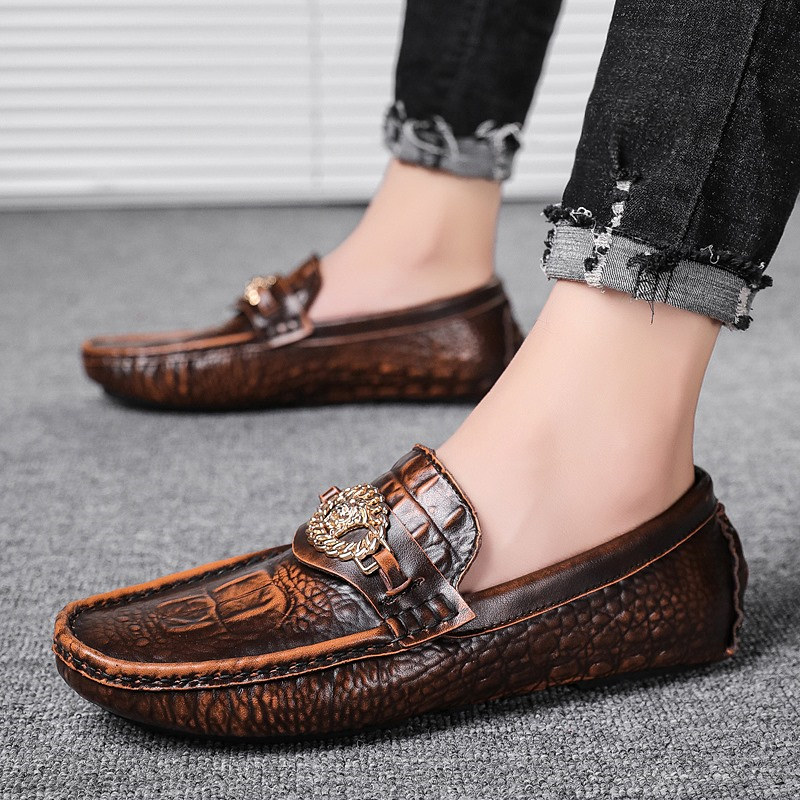 ドライビングシューズ メンズ モカシン ビットタイプ 走りやすい