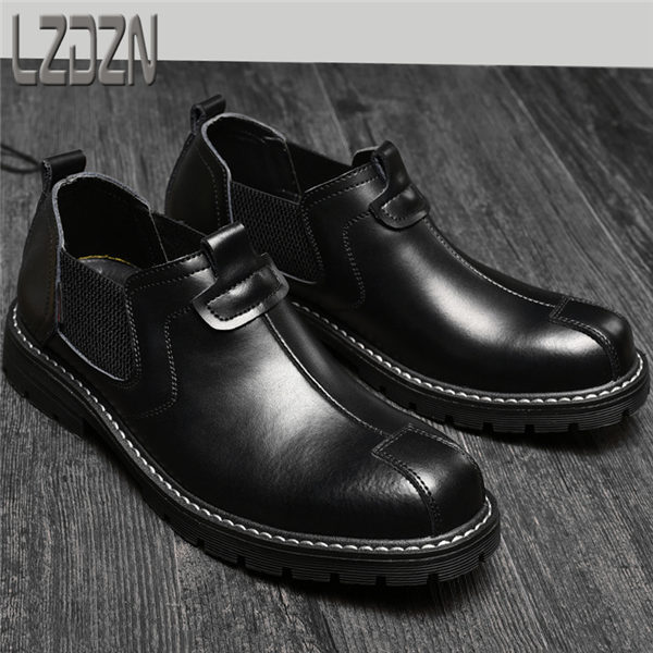 ブーツ メンズ サイドゴアブーツ オイル 本革 サドルシューズ おしゃれ スリッポン ショートブーツ ヨーロピアン風 オシャレ アウトドア 父の日 ギフト ブーツ メンズ サイドゴアブーツ オイル 本革 サドルシューズ おしゃれ