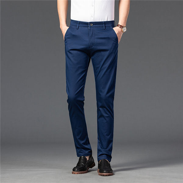 チノパン メンズ ストレッチパンツ ストライプ 春夏 男性ズボン