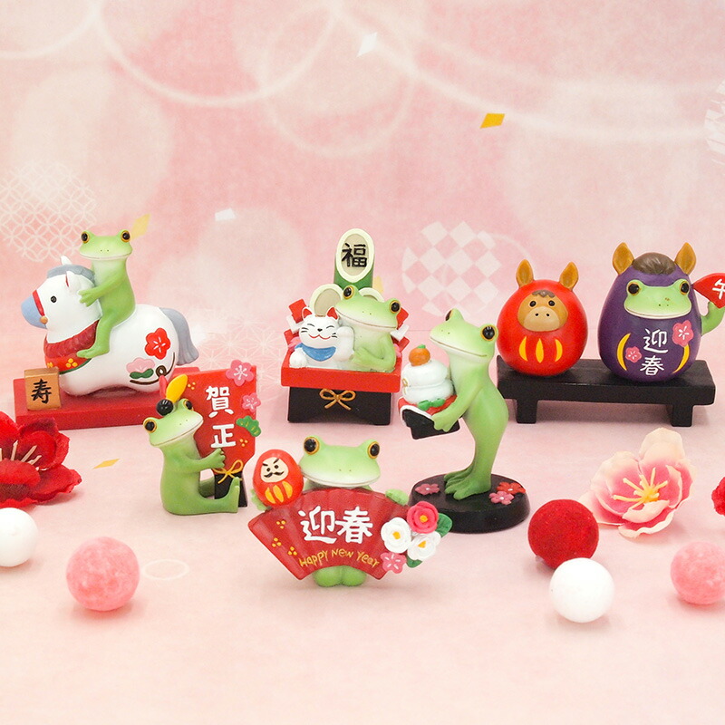 Copeau(コポー） コポー干支午にのるカエル 622536 かえる カエル