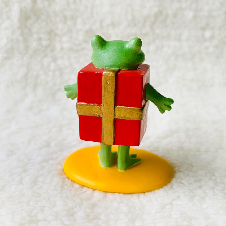 Copeau(コポー） コポー クリスマス プレゼント姿のカエル 73704