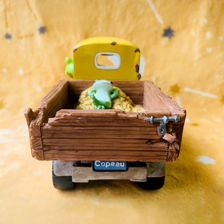 【新品】カエルのコポー　コポタロウ　ツノ親分のトラックドライブ　コポーヴィレッジ 楽天市場】【特典付き】 Copeau コポー カエル ツノ親分の