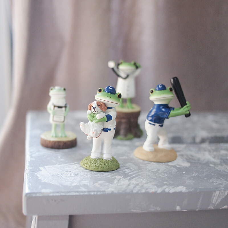 コポー　コポタロウ　かえる　スポーツセット コポー カエル かえる コポーシリーズ グッズ マスコット 野球
