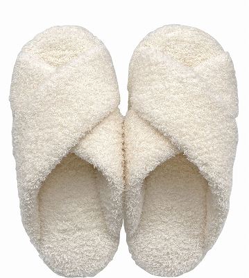 Piede(ピエーデ) ピエーデ パイルクロススリッパ M アイボリー |  | 01