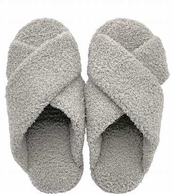 Piede(ピエーデ) ピエーデ パイルクロススリッパ M アイボリー |  | 02