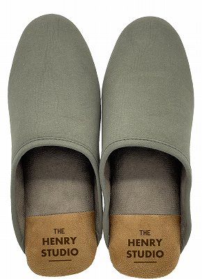 HENRY　STUDIO（ヘンリースタジオ） ヘンリースタジオ かかとアクセントスリッパ M ベージュ |  | 02