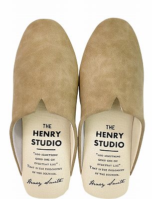 HENRY　STUDIO（ヘンリースタジオ） ヘンリースタジオ　スリムスリッパ M ライトグレー |  | 06