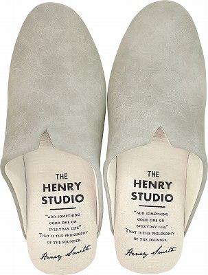 HENRY　STUDIO（ヘンリースタジオ） ヘンリースタジオ　スリムスリッパ M ライトグレー |  | 08