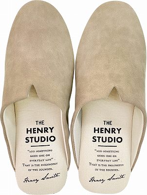 HENRY　STUDIO（ヘンリースタジオ） ヘンリースタジオ　スリムスリッパ M ライトグレー |  | 09