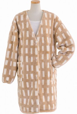 Le bois（ルボア） ルボア　ルームカーディガンロング　無地 23aw　着る毛布 かわいい レディース |  | 14