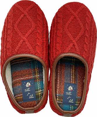 Boa Slippers(ボアスリッパ) ボアスリッパ　アラン編　チェック |  | 03