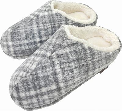 3Way blanket(3Wayブランケット) スリッパ　CLASSIQUE　起毛チェック |  | 01